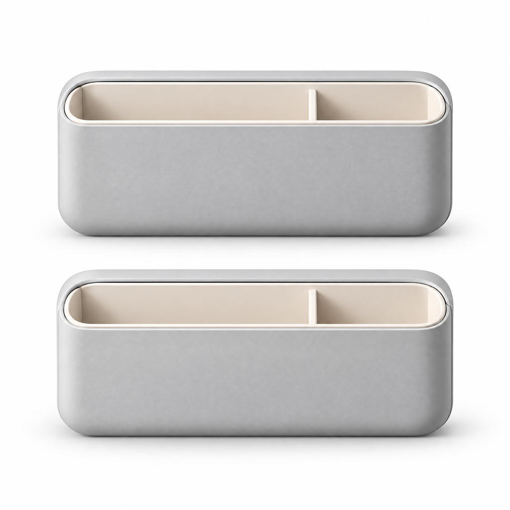 Alvermora™ Wall-Mount Divided Storage Organizer