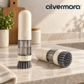 Alvermora™ Soap-Dispensing Handheld Scrub Brush