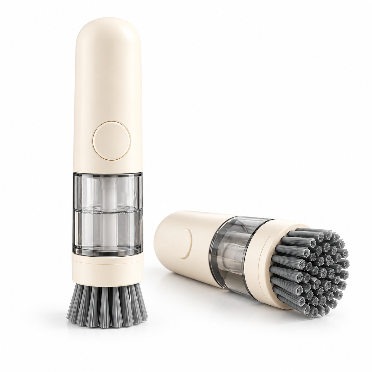 Alvermora™ Soap-Dispensing Handheld Scrub Brush