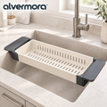 Alvermora™ Expandable Over-Sink Drain Basket