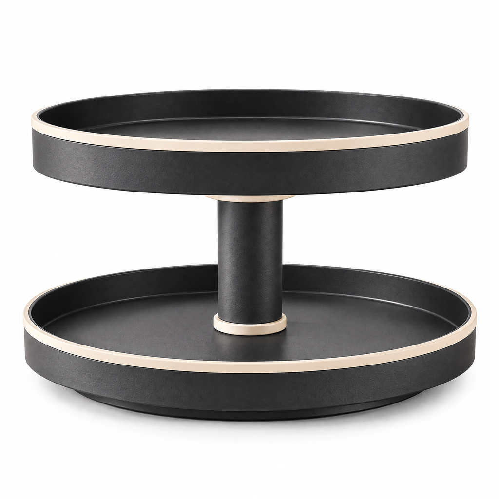 Alvermora™ 2-Tier Rotating Countertop Organizer