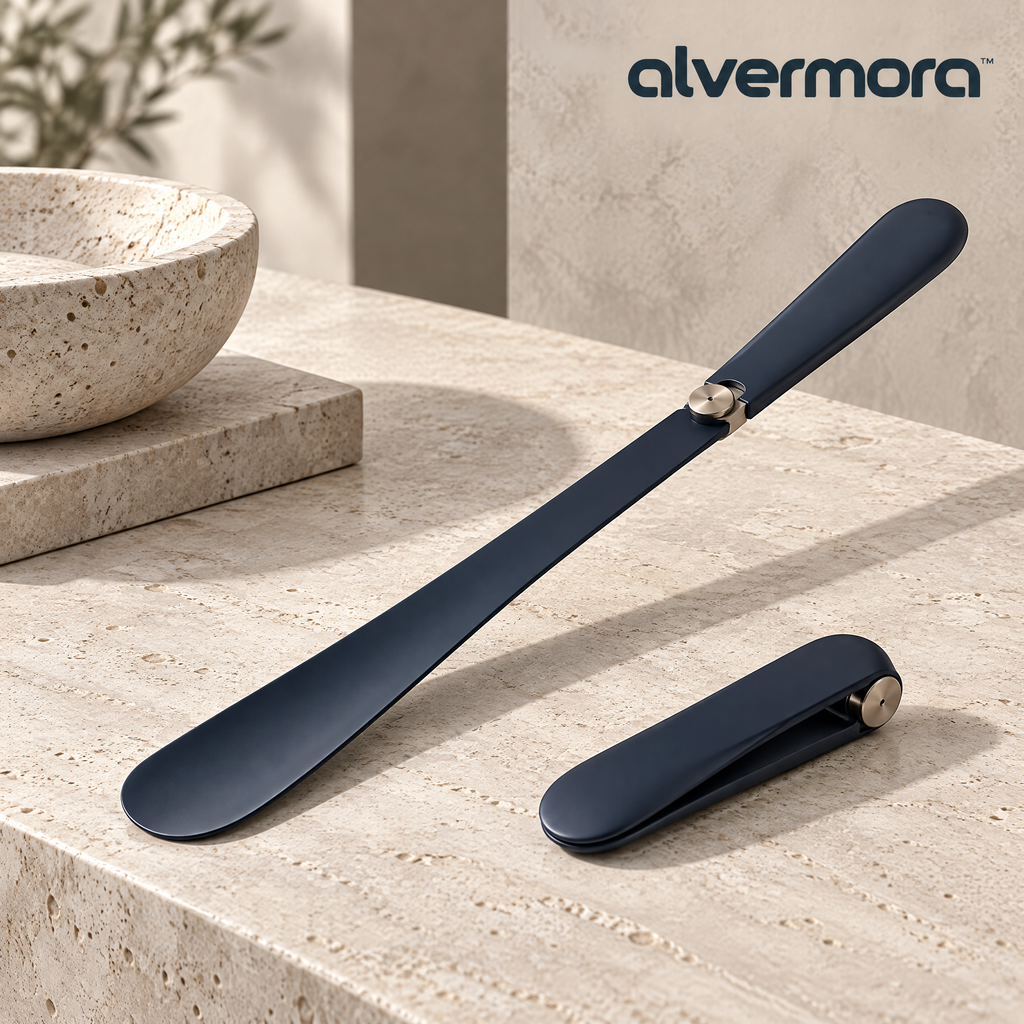 Alvermora™ Folding Long-Handle Shoe Horn